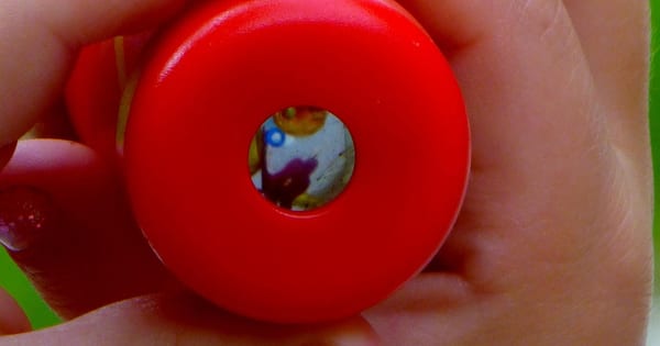 Lot De 4 Kaléidoscopes En Papier – Légers, Compacts, Pour Enfants, Observation Et Créativité, Cadeau Ludique
