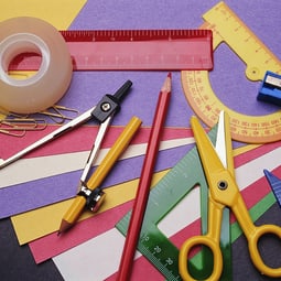 Schere und Papier Schere und Papier