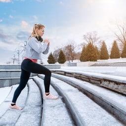 Sport treiben bei Kälte