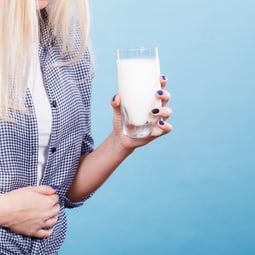 Laktoseintolerante haben oft Mühe mit Milch