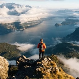 Beim Wandern heil unten ankommen