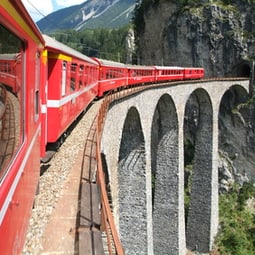 In der schönen Schweiz lässt's sich reisen 