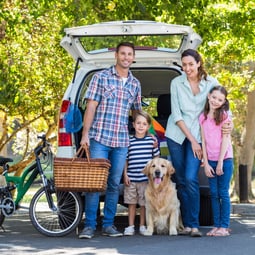 Familienurlaub mit dem Auto