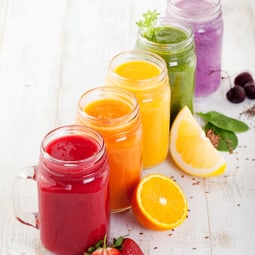 Smoothie, frischer gesunder Vitaminkick