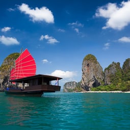 Idyllisch: Die Bucht von Ha Long, die zum Weltnaturerbe der Unesco gehört.