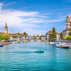 Zürich - eine schöne Stadt mit viel Wasser