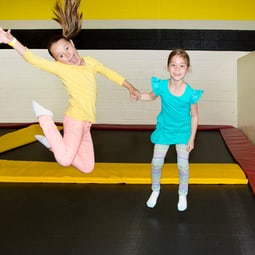 Trampolinspringen für gross und klein