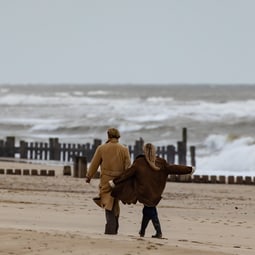 Paar am Strand