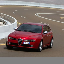 Leidenschaftliche Erscheinung: Alfa 159 Sportwagon.