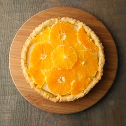 Diese Tarte ist sehr fruchtig. 