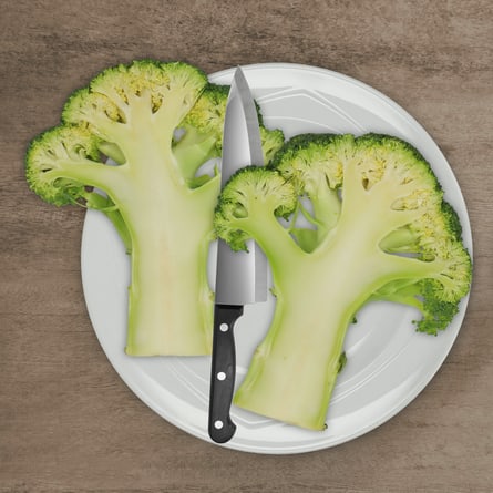 Broccoli ist sehr gesund - Setzlinge in Gärtnerqualität sind ab April verfügbar...