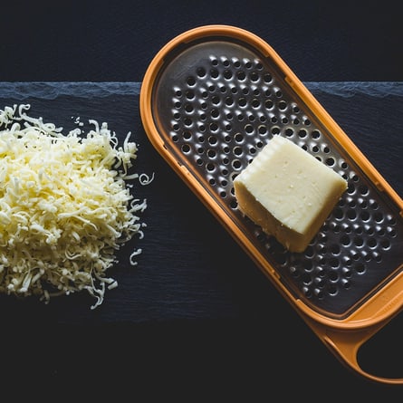Geriebener Käse