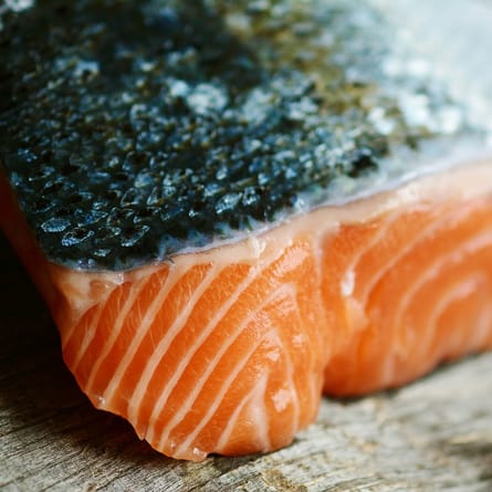 Lachs schmeckt gedämpft besonders gut