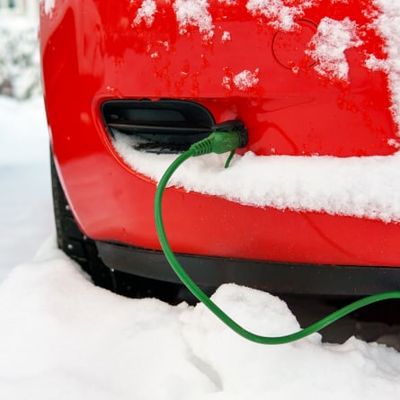 Elektroauto im Winter