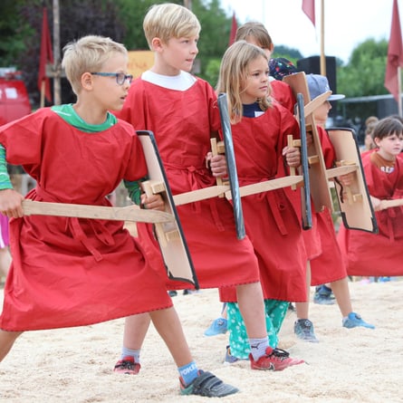 Training in der Gladiatorenschule