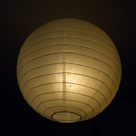 Papierlampe