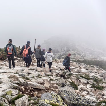 Beim Wandern heil unten ankommen