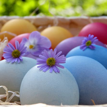 Basteln Sie das Nestli für die Ostergeschenke selber