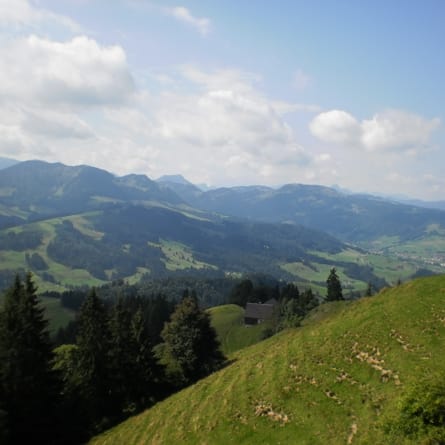 Das Appenzellerland im Überblick.