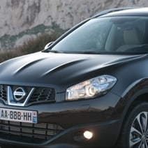 Braver Bulle: Der Qashqai von Nissan.