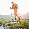 Wandern mit Stöcken