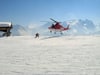 Rettung per Heli.